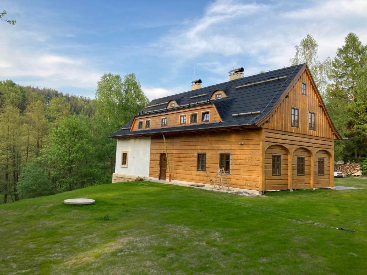 Villa Na Jeleni Stezce à Chřibská Extérieur photo