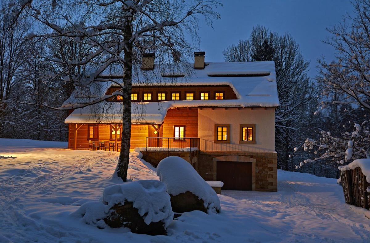 Villa Na Jeleni Stezce à Chřibská Extérieur photo